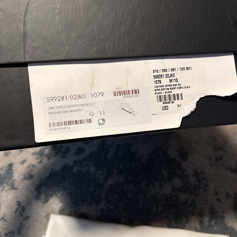 Men Ace Gucci Band Hight Top size 11 - Picture 5 of 5